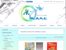 Tablet Screenshot of librairie-al-imane.com